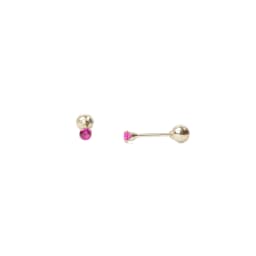 Stud corona para bebé Oro 10 kt 1