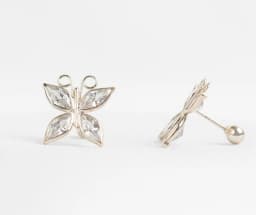 Mariposa Vanessa Oro 10 kt 1