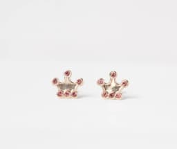 Corona con zirconias oro 10 kt 1