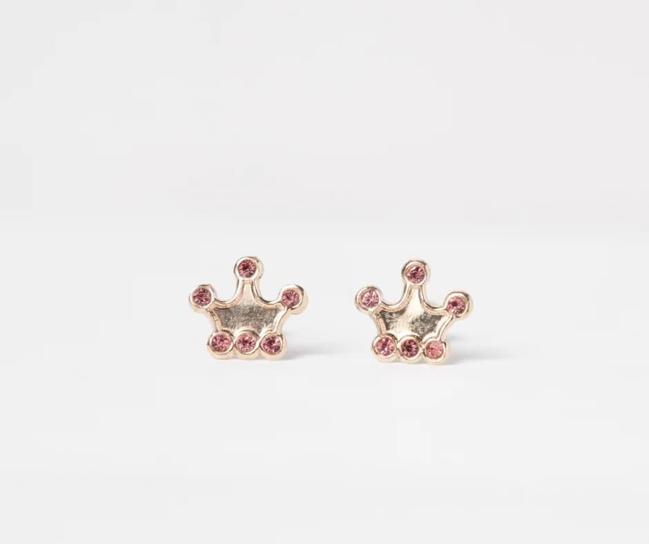 Corona con zirconias oro 10 kt